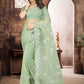 Embroidery Work Saree