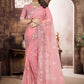 Embroidery Work Saree