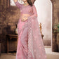 Embroidery Work Saree