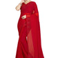 Georgette Silk saree