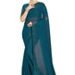 Georgette Silk saree