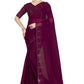 Georgette Silk saree