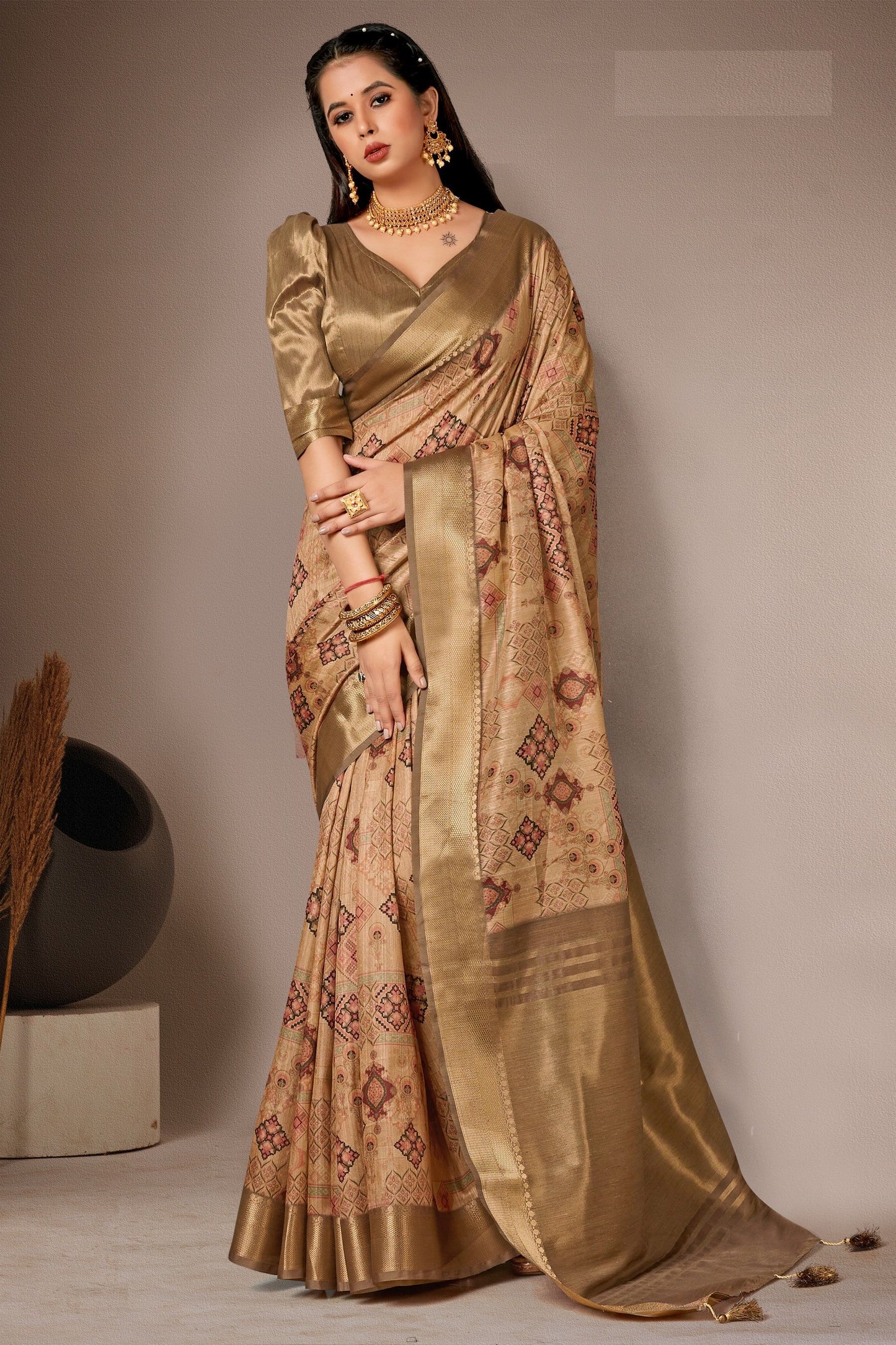 Bhagalpuri Silk Saree