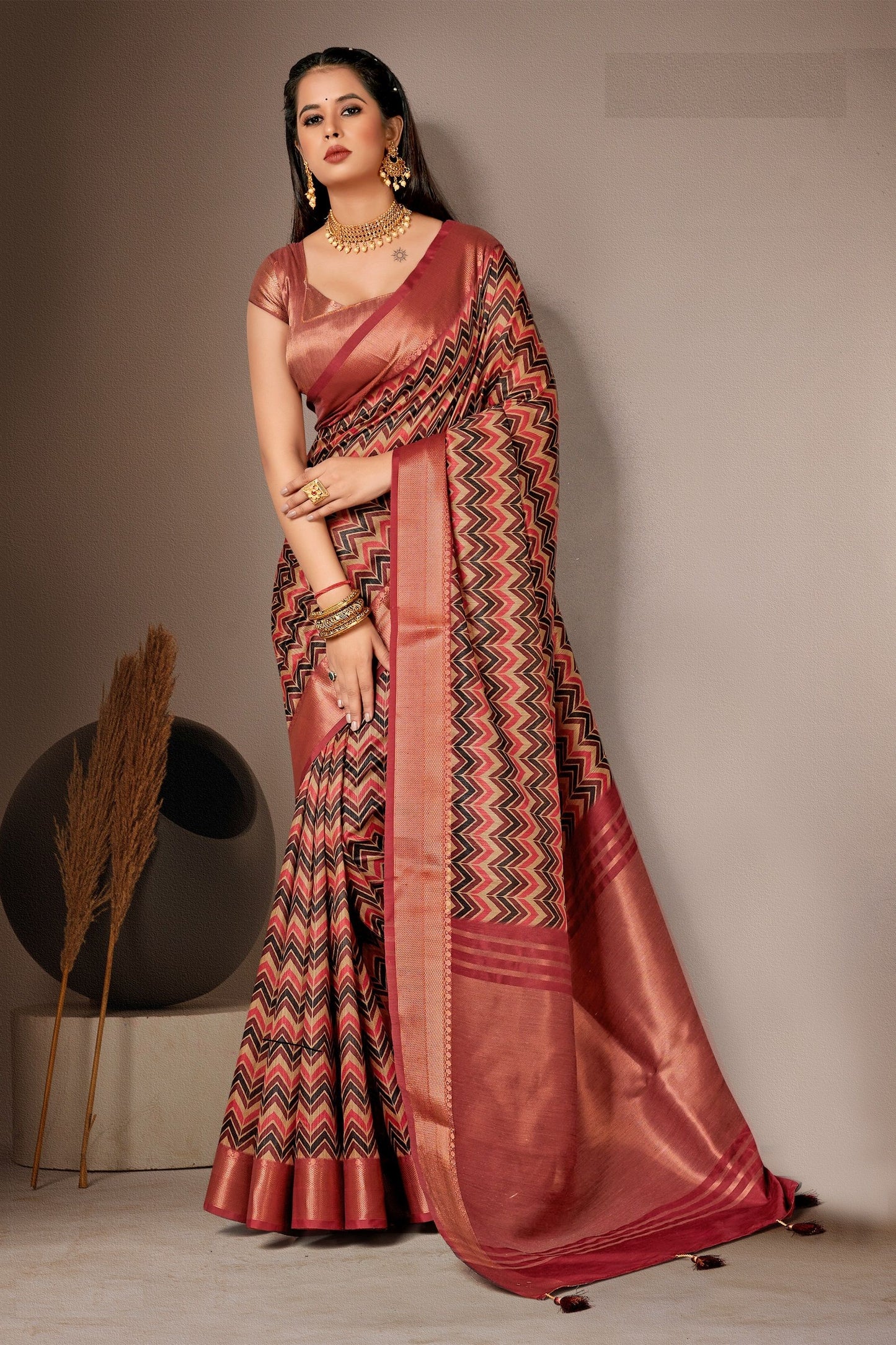 Bhagalpuri Silk Saree