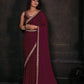 Georgette Silk saree