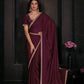 Georgette Silk saree