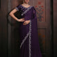 Georgette Silk saree