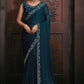 Georgette Silk saree