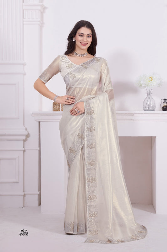 Georgette Silk Saree