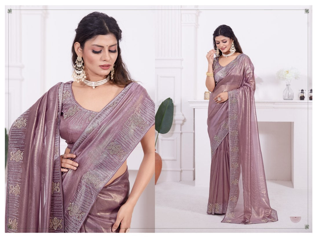 Georgette Silk Saree