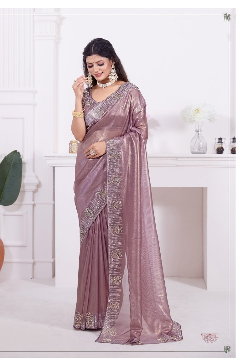 Georgette Silk Saree