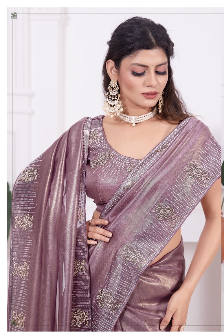 Georgette Silk Saree