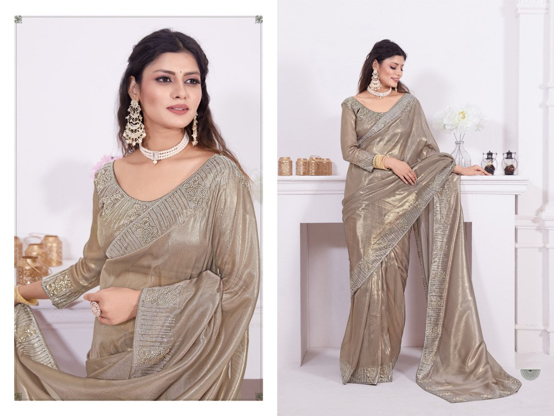 Georgette Silk Saree