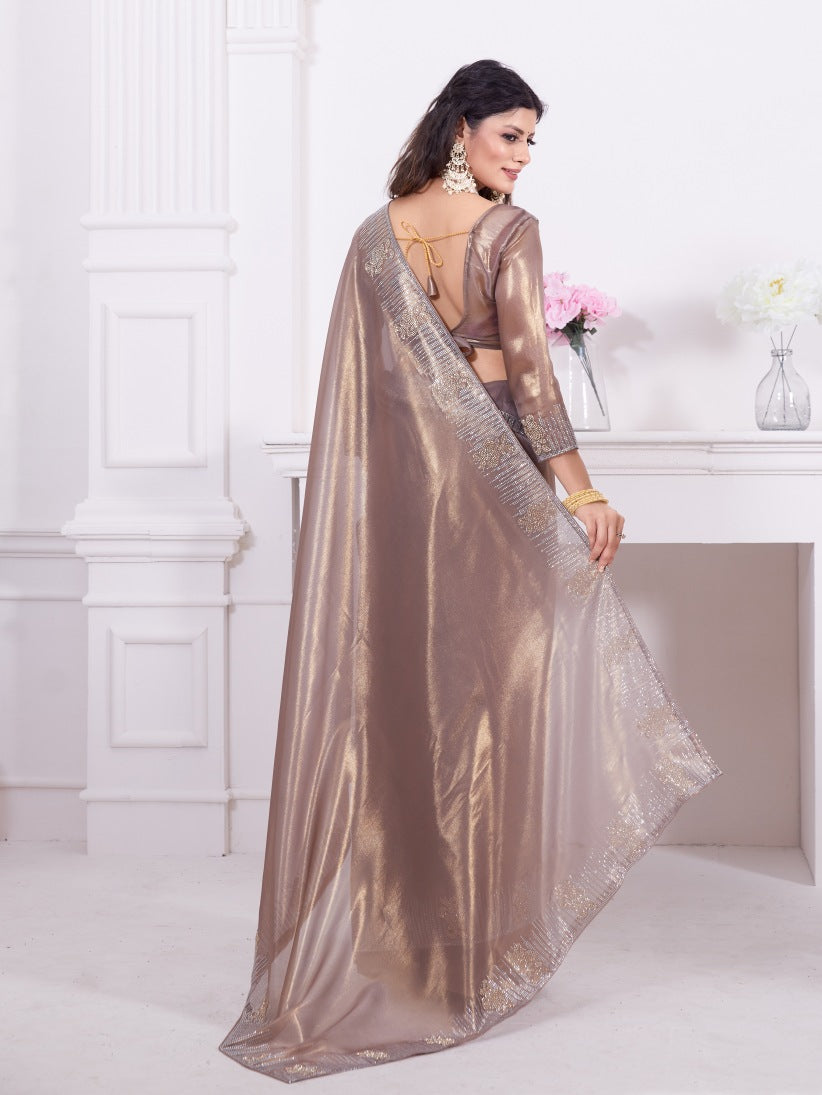 Georgette Silk Saree