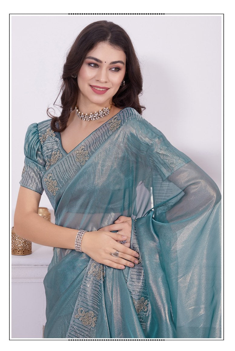 Georgette Silk Saree