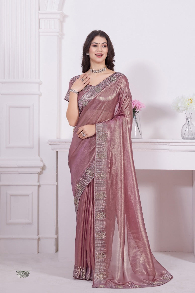 Georgette Silk Saree