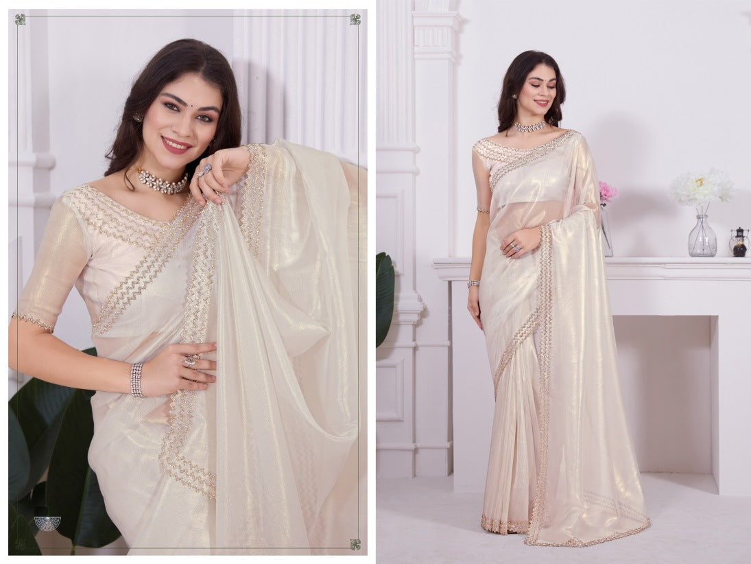 Georgette Silk Saree