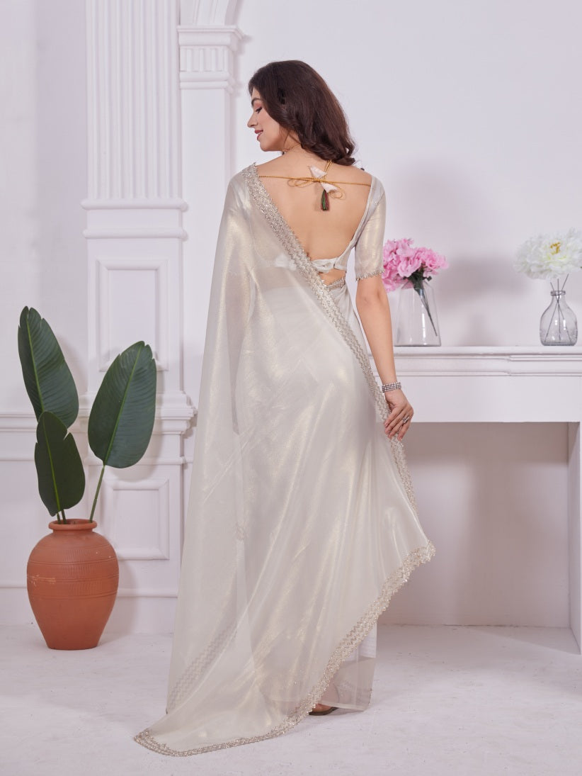 Georgette Silk Saree