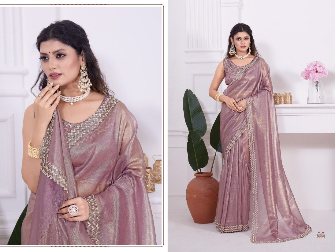 Georgette Silk Saree