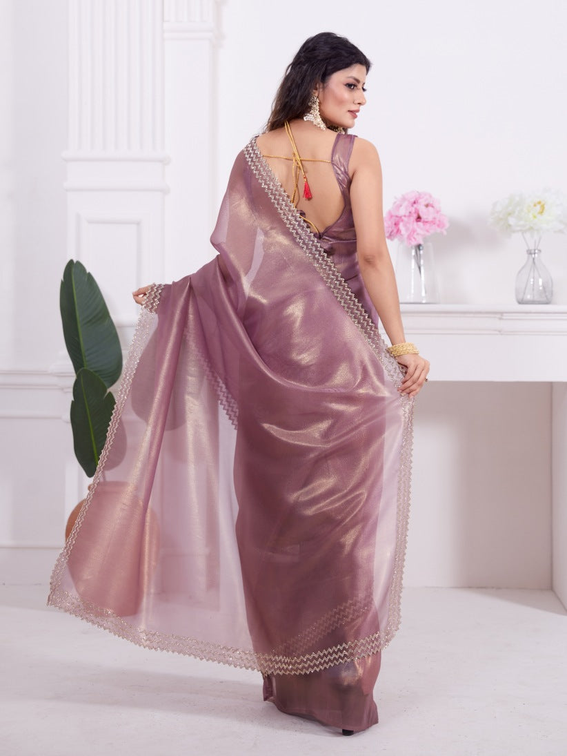 Georgette Silk Saree