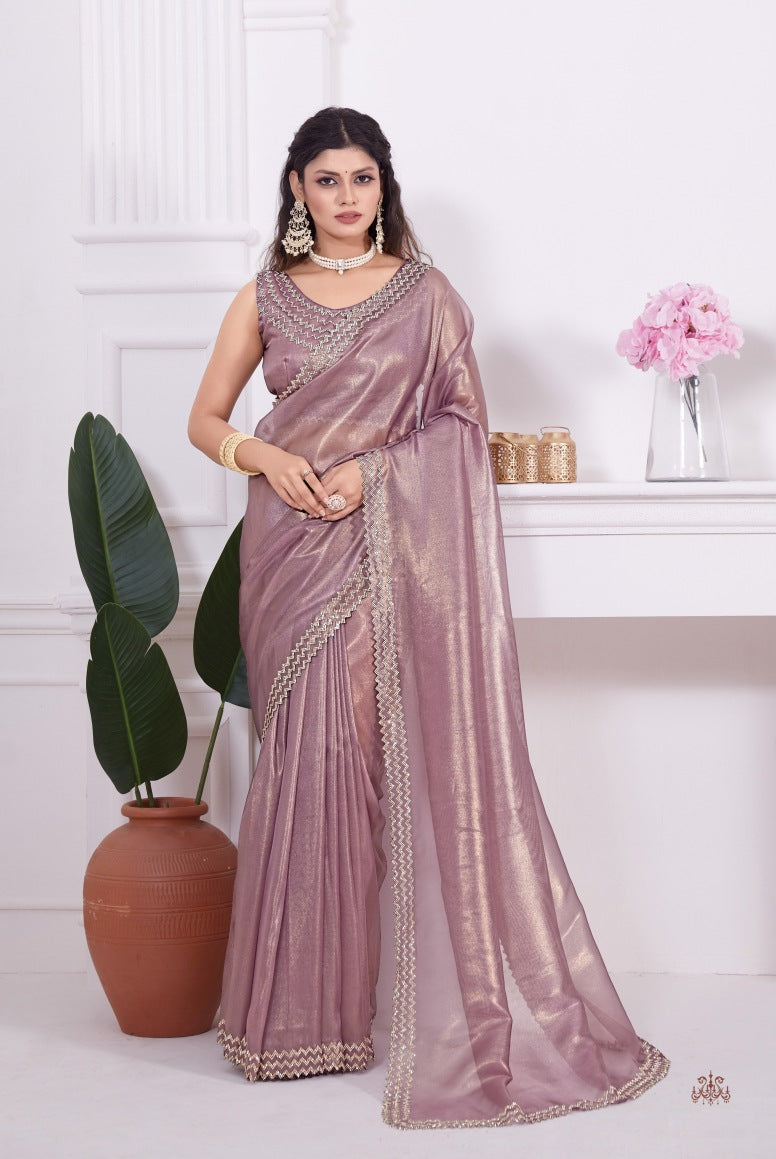 Georgette Silk Saree