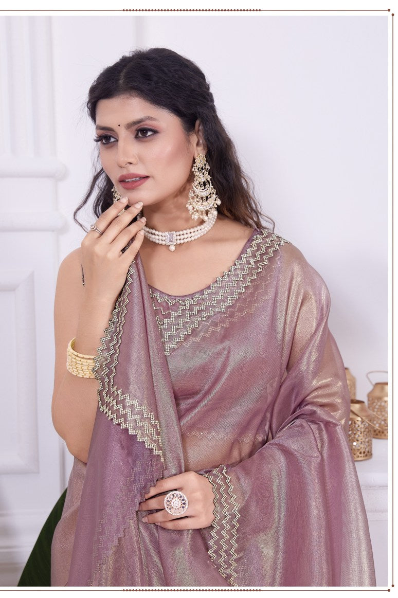 Georgette Silk Saree