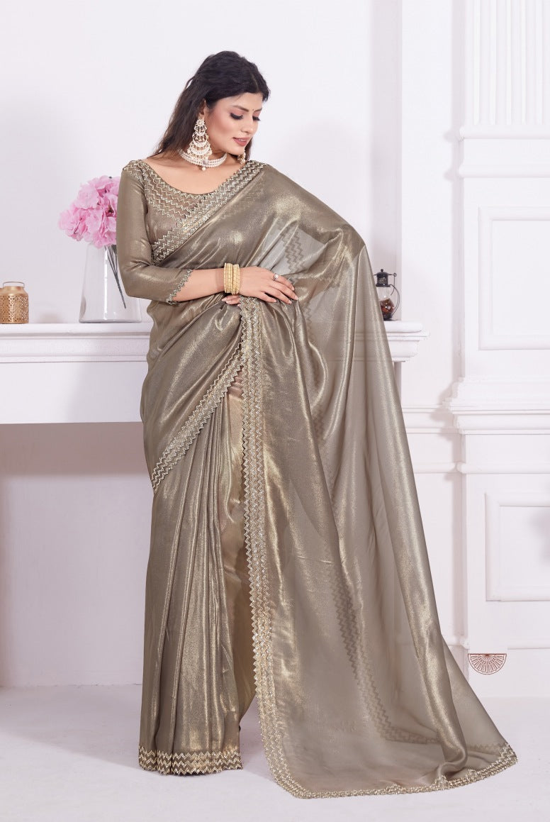 Georgette Silk Saree