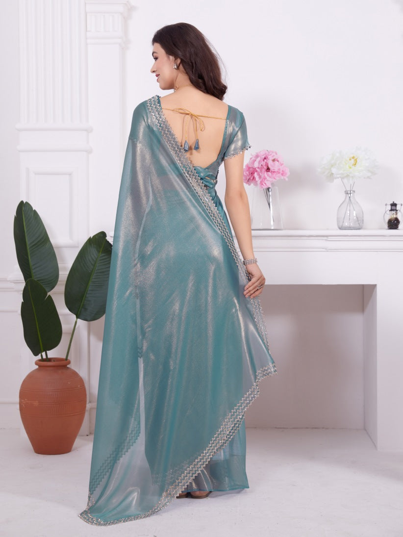 Georgette Silk Saree