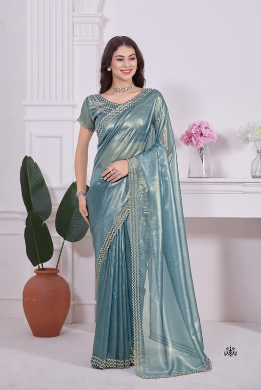 Georgette Silk Saree