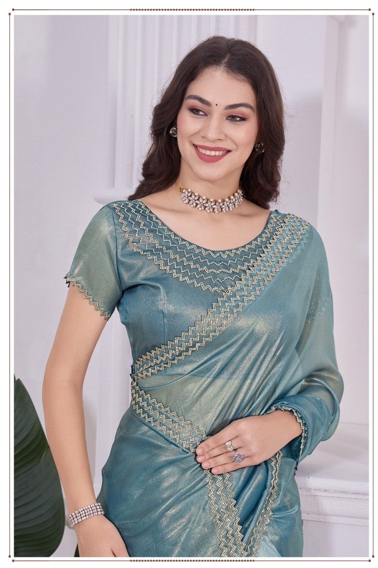 Georgette Silk Saree