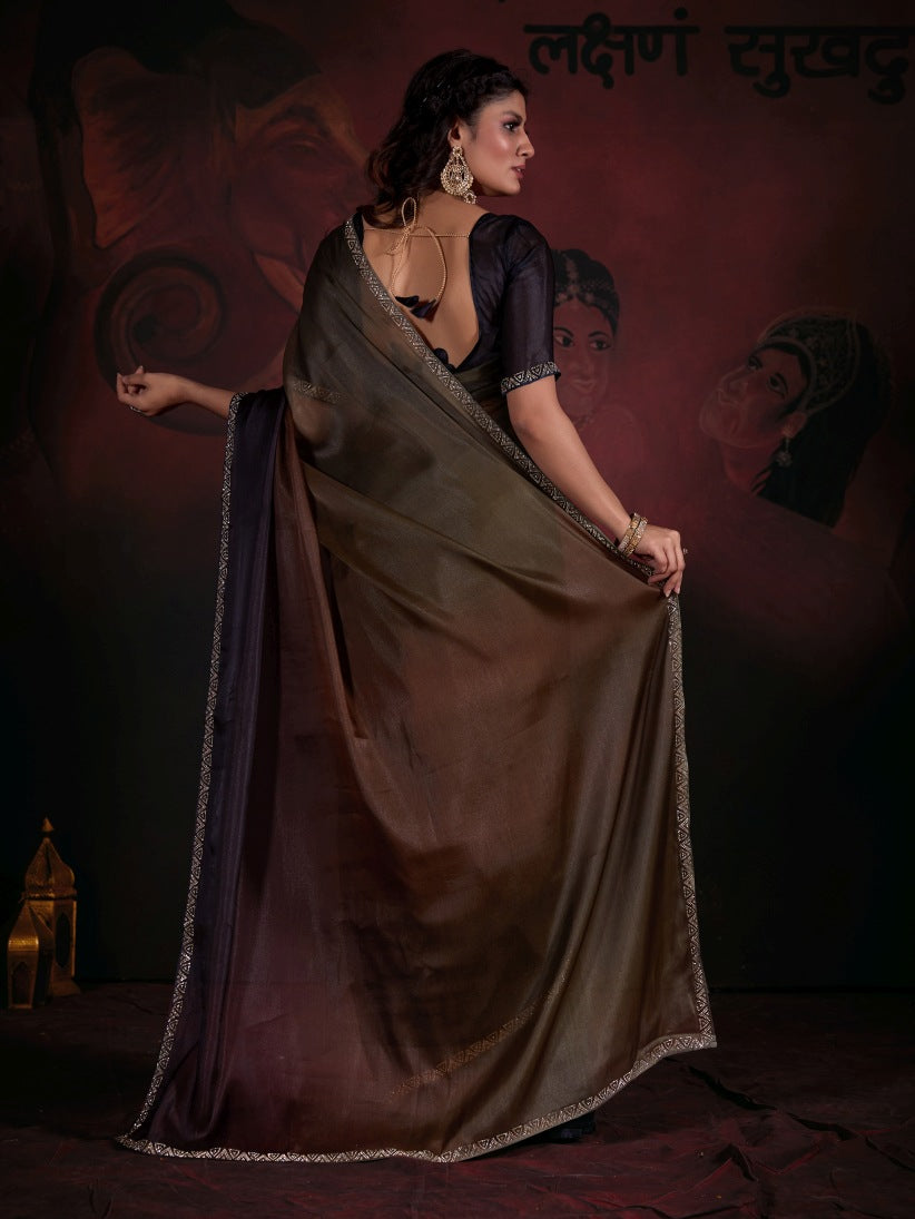 Pure Chiffon Silk Saree