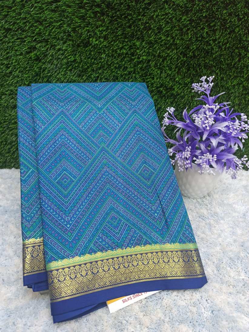 Pure Mysore Silk Saree ( 60 Grams )