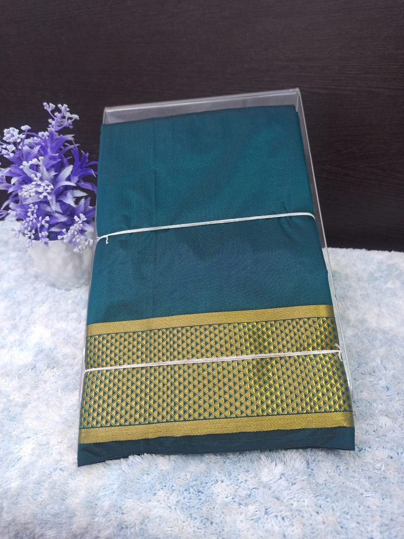 Pure kadial Silk Saree