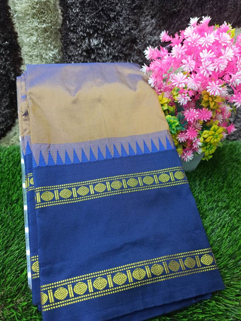 Pure kadial Silk Saree