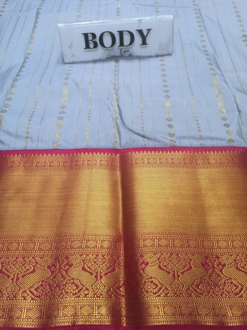 Pure kadial Silk Saree