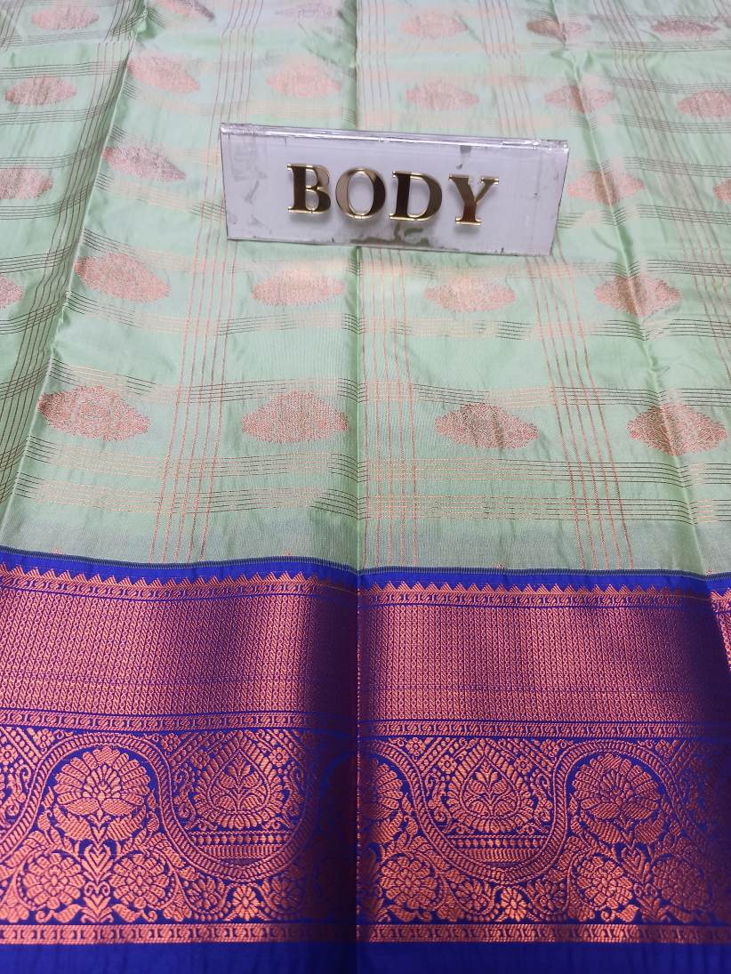 Pure kadial Silk Saree