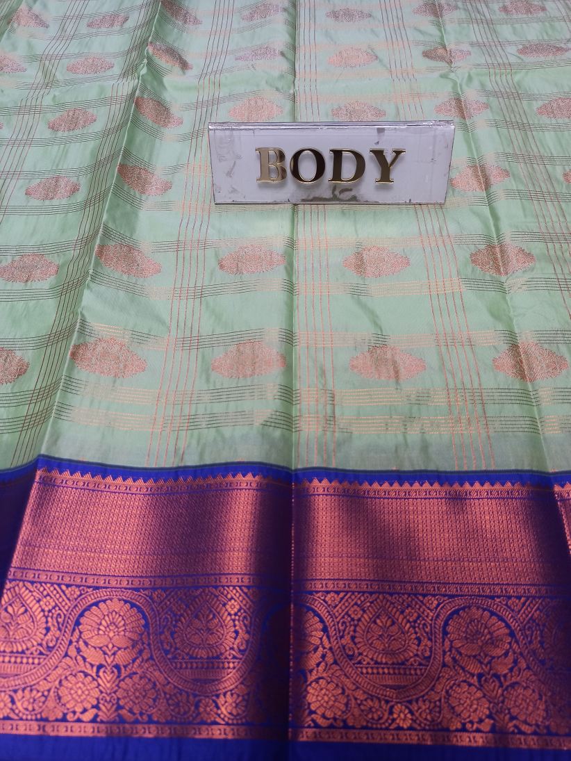 Pure kadial Silk Saree