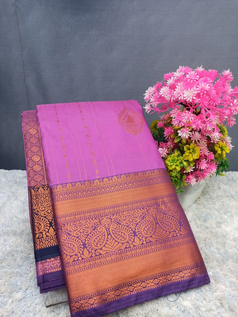 Pure kadial Silk Saree