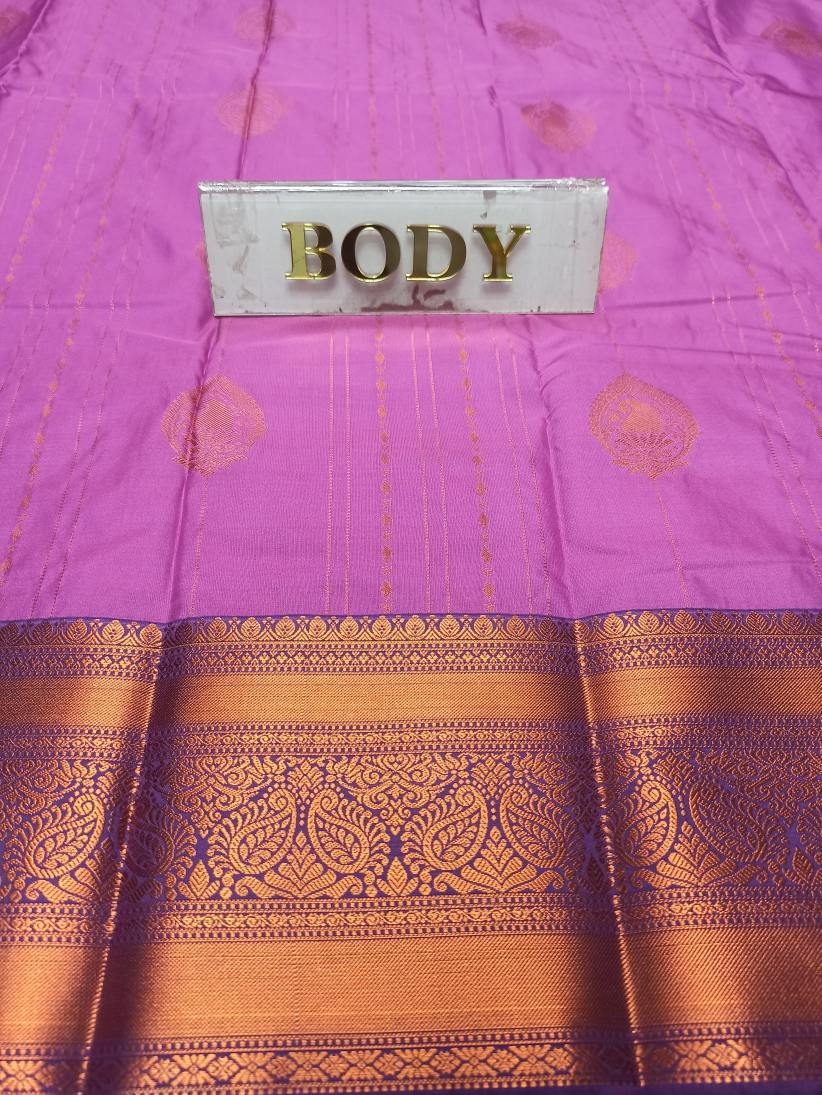 Pure kadial Silk Saree