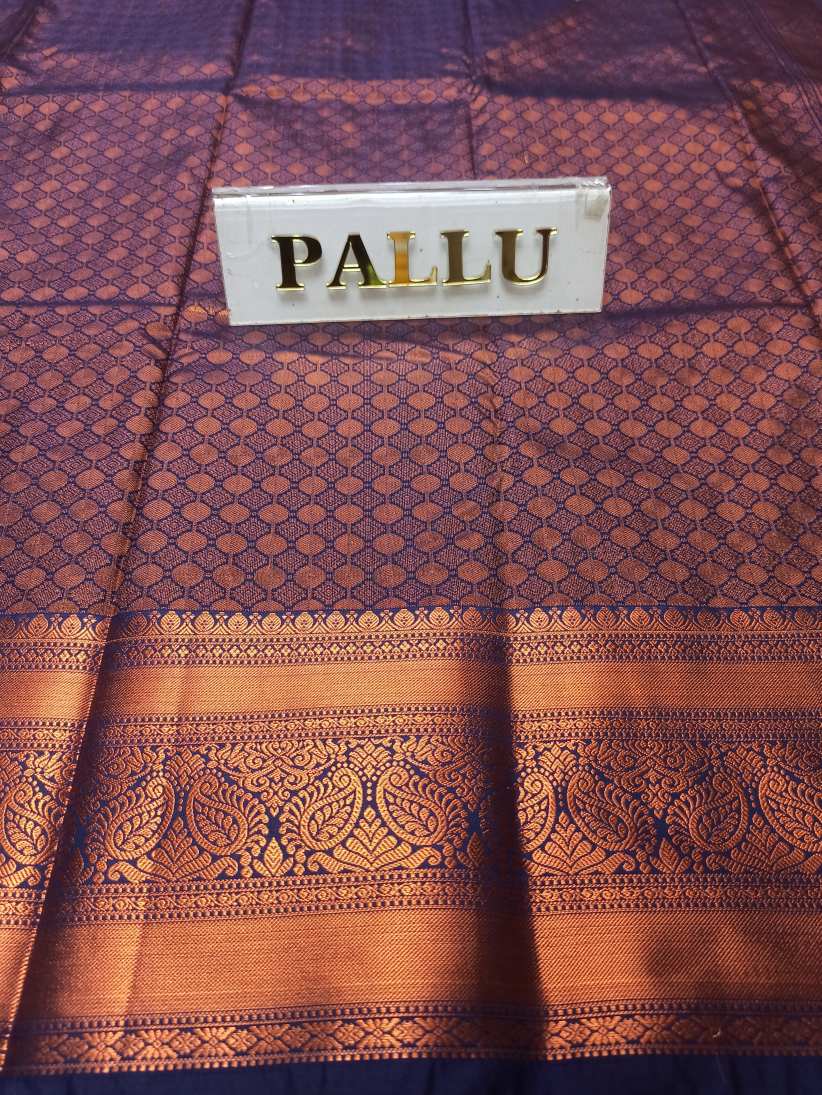 Pure kadial Silk Saree