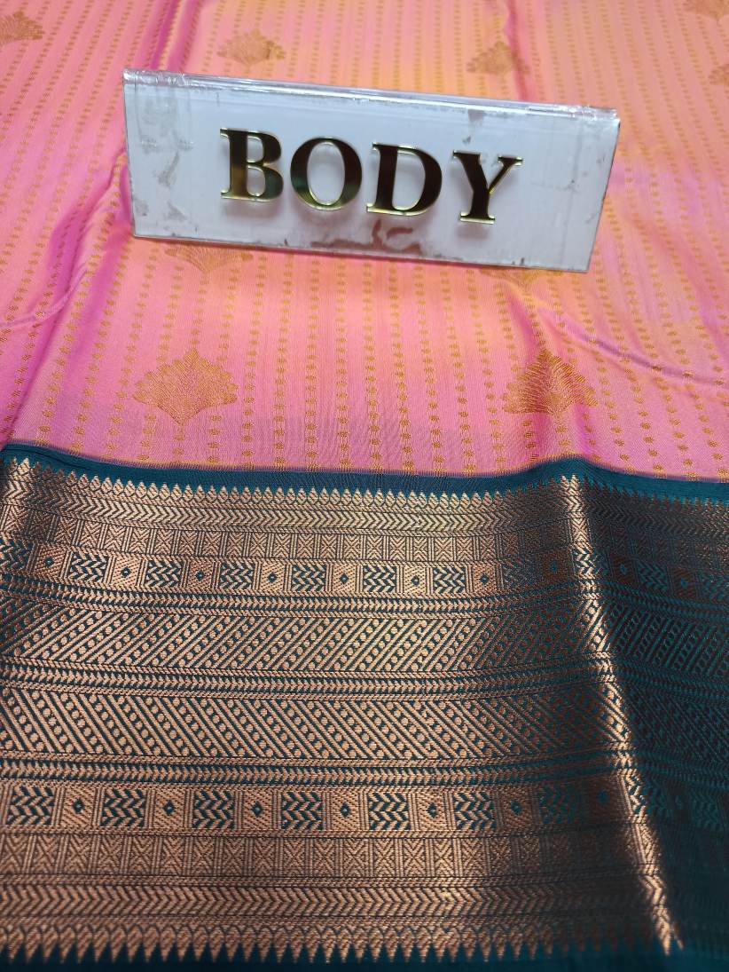 Pure kadial Silk Saree