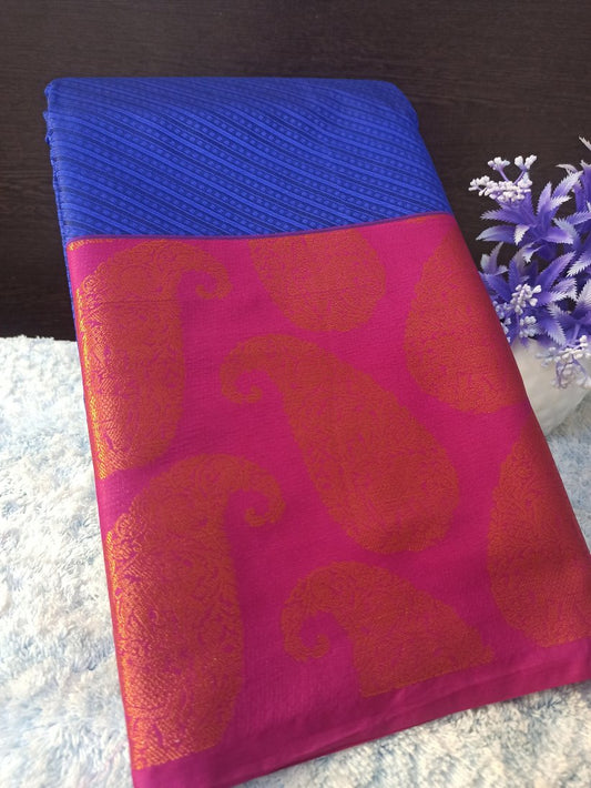 Pure kadial Silk Saree