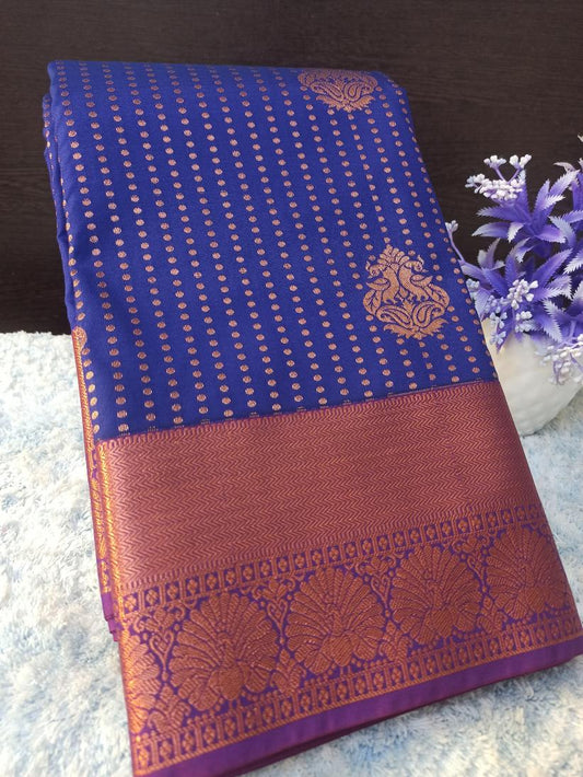 Pure kadial Silk Saree