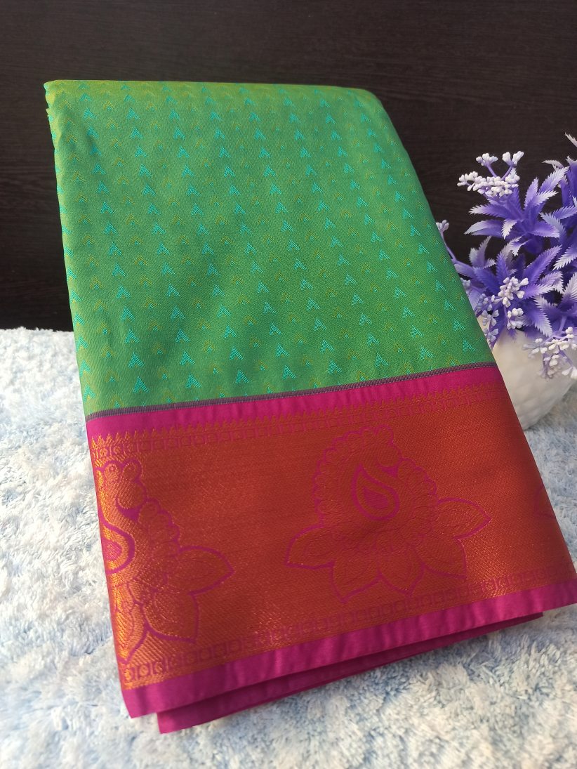 Pure kadial Silk Saree