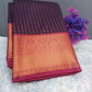 Pure kadial Silk Saree