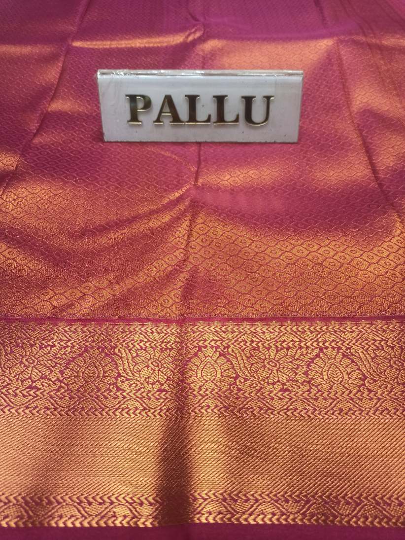 Pure kadial Silk Saree