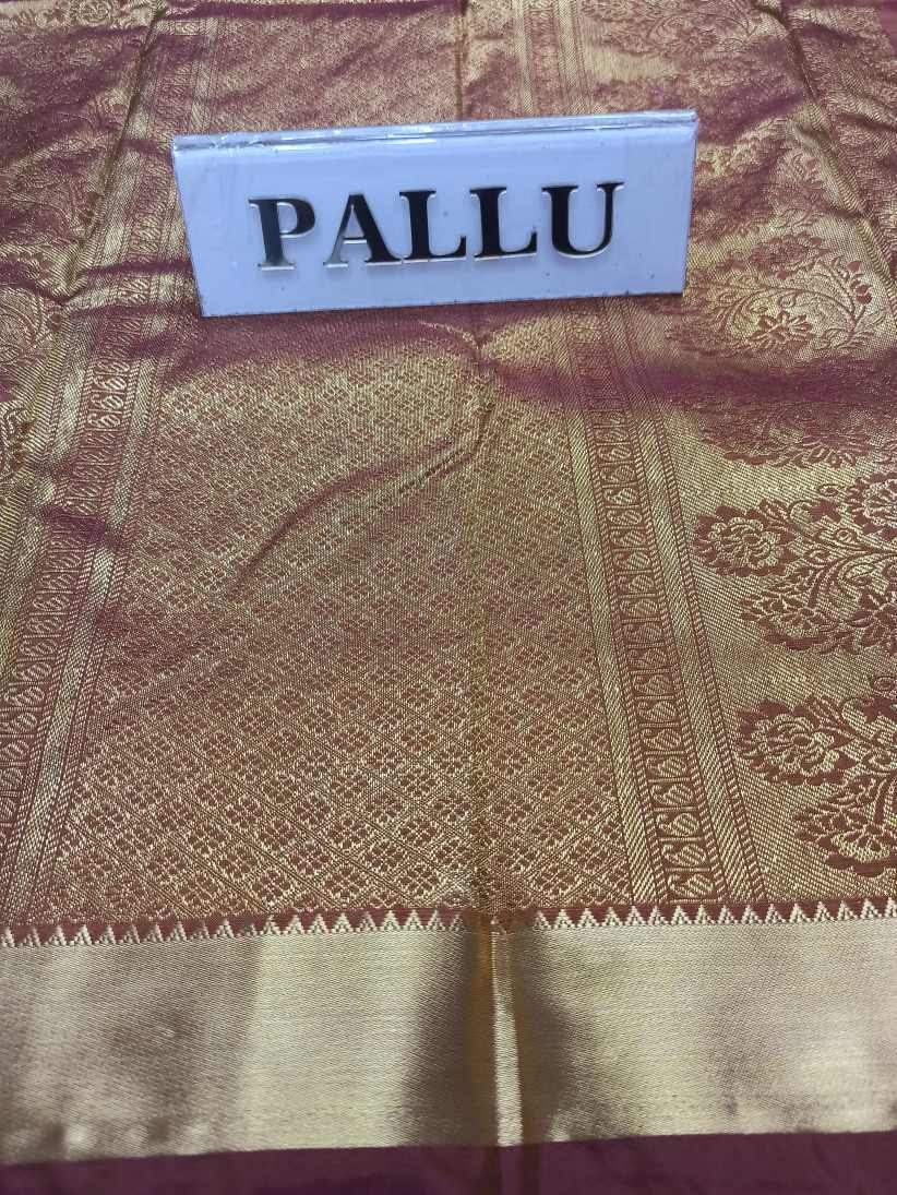 Pure kadial Silk Saree