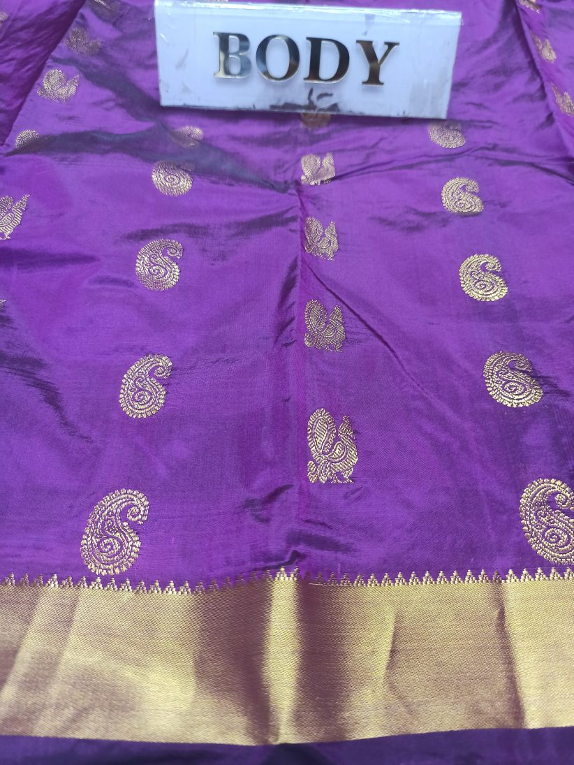 Pure kadial Silk Saree