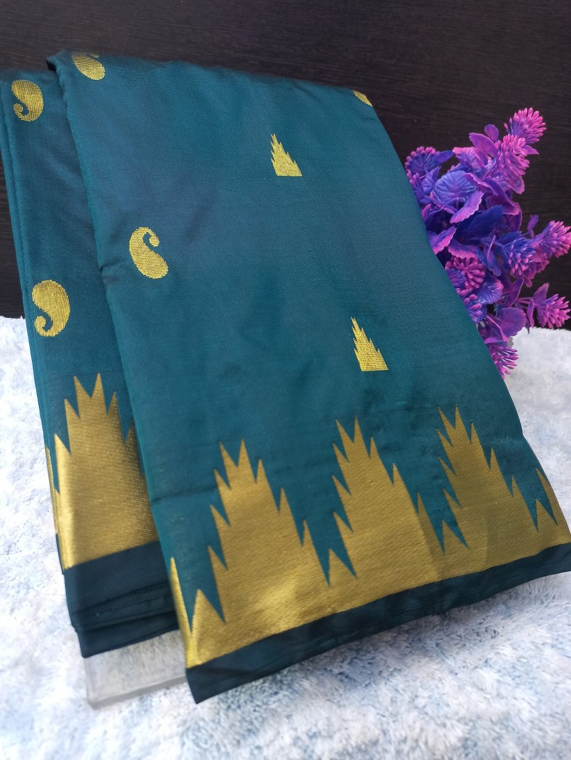 Pure kadial Silk Saree