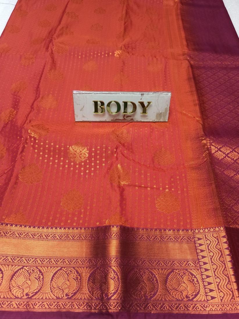 Pure kadial Silk Saree